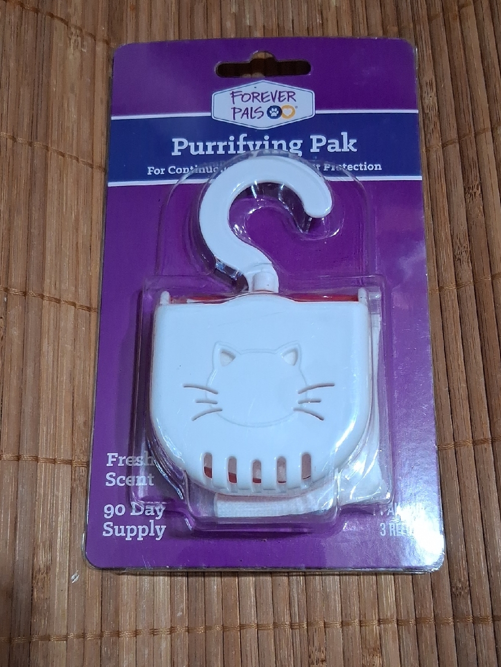 Forever Pals White Cat Purrifying Pak - Hanging Cat Air Freshener